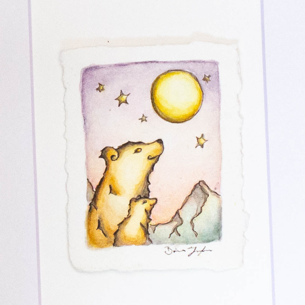 "Ursa Mother and Baby" Original Illustration