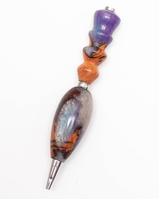 Epoxy Resin and Deadfall Wood Pen, Mechanical Pencil or Diamond Painting Pen
