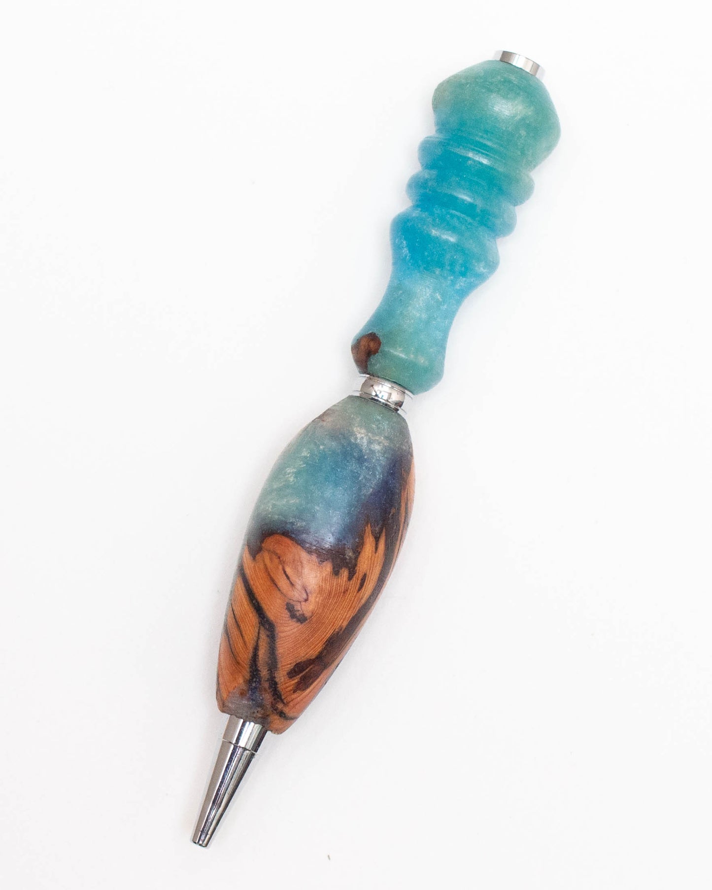 Epoxy Resin and Deadfall Wood Pen, Mechanical Pencil or Diamond Painting Pen