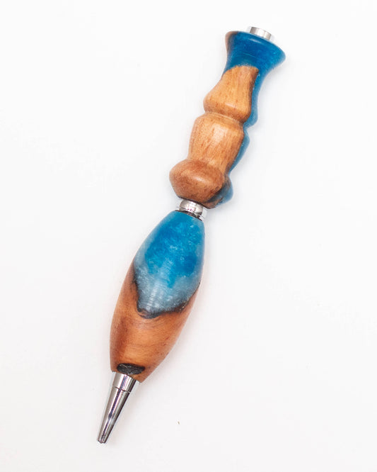 Epoxy Resin and Deadfall Wood Pen, Mechanical Pencil or Diamond Painting Pen