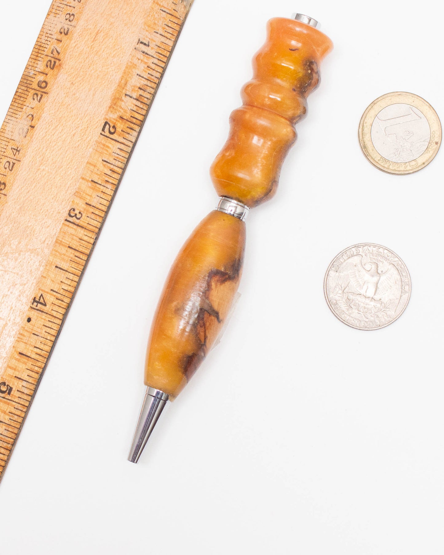Epoxy Resin and Deadfall Wood Pen, Mechanical Pencil or Diamond Painting Pen