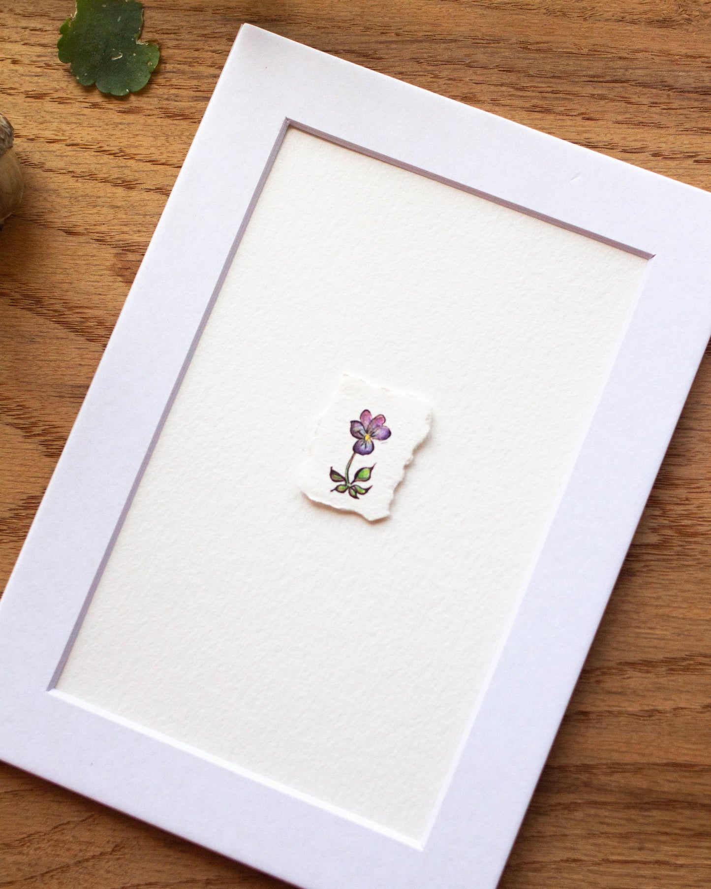 "Violet" Tiny Original Illustration