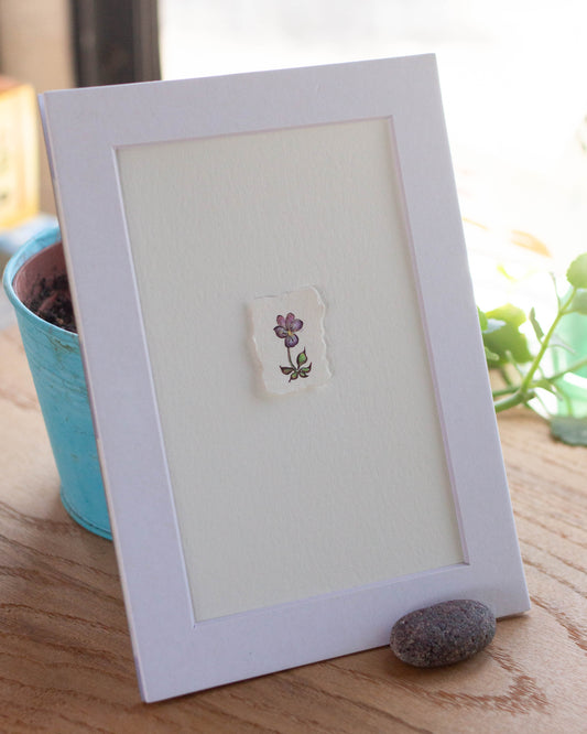 "Violet" Tiny Original Illustration