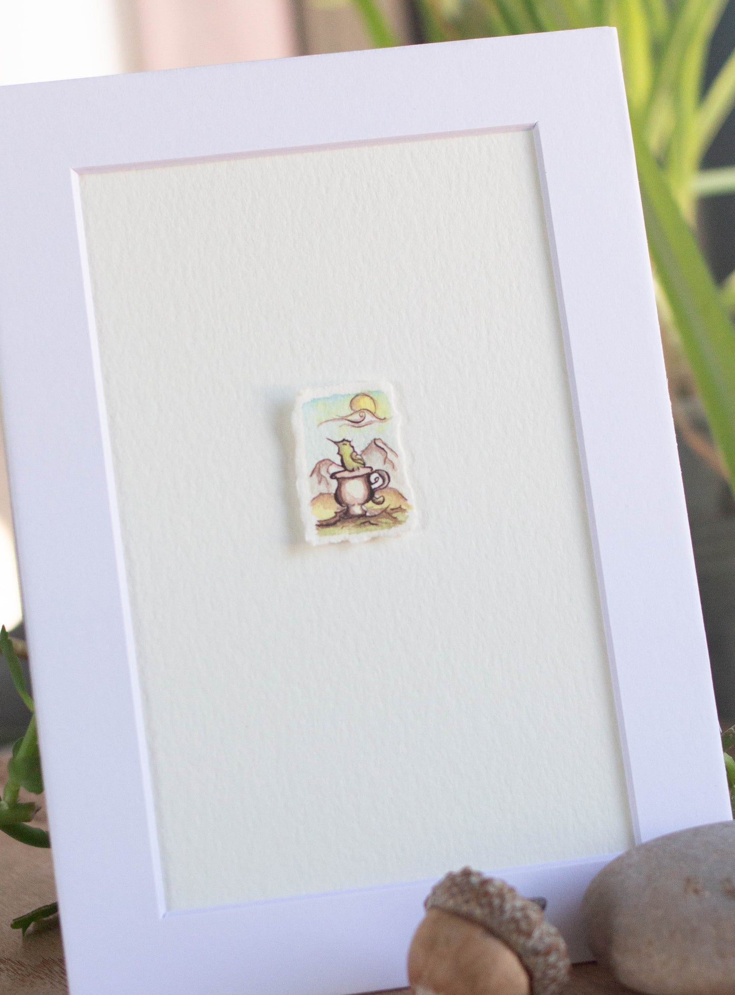 "Mountain Tea" Tiny Original Illustration