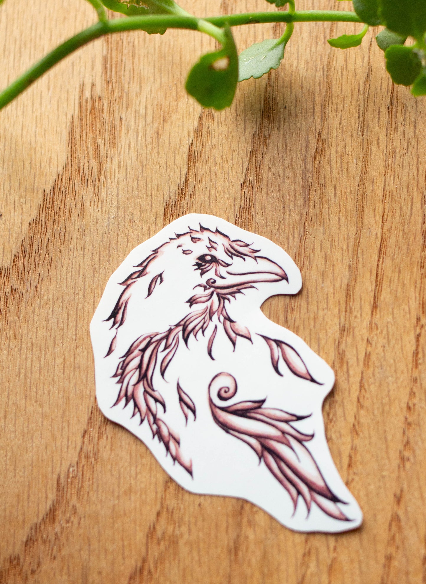 Raven Vinyl Sticker