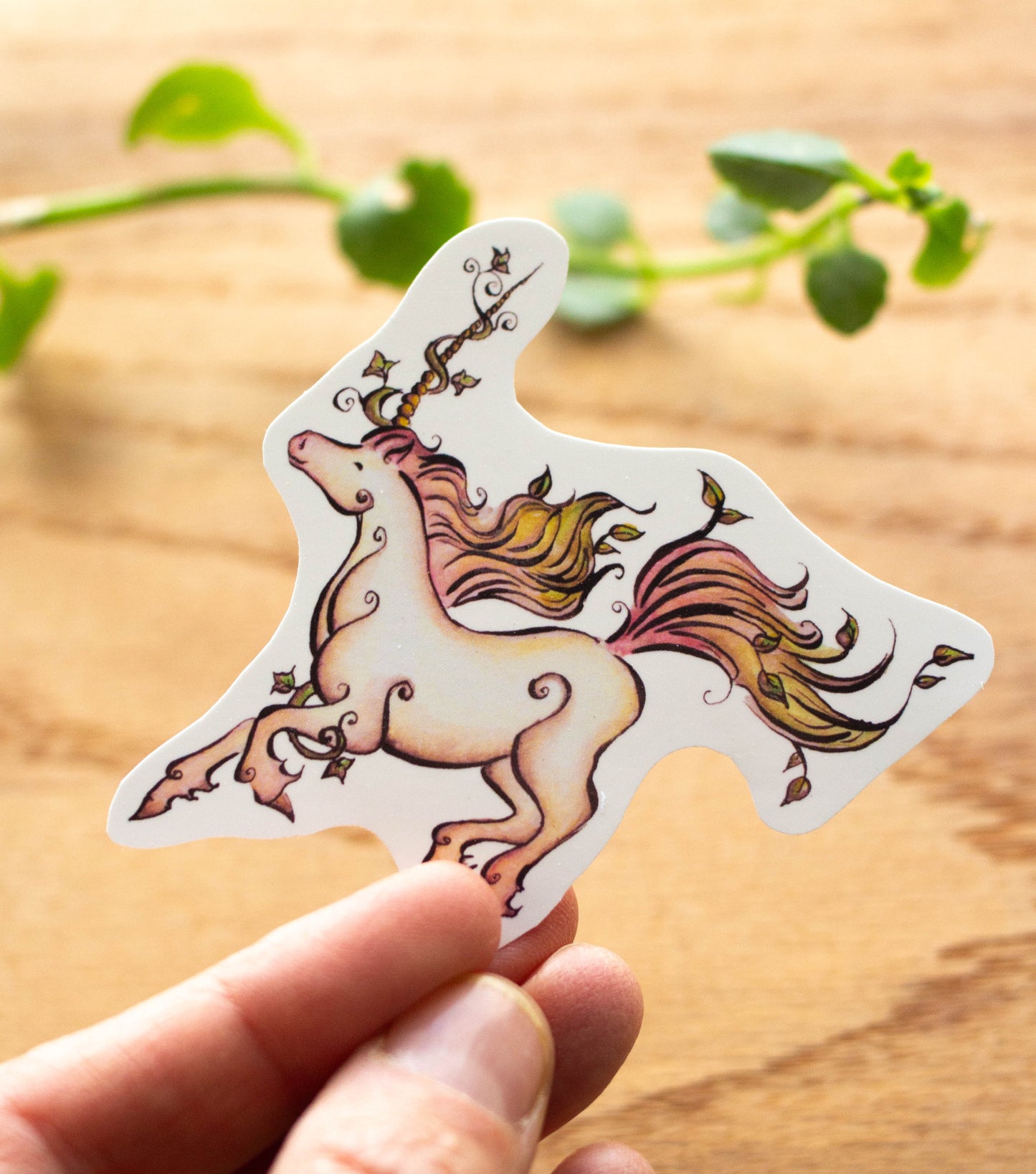 Rainbow Unicorn Vinyl Sticker