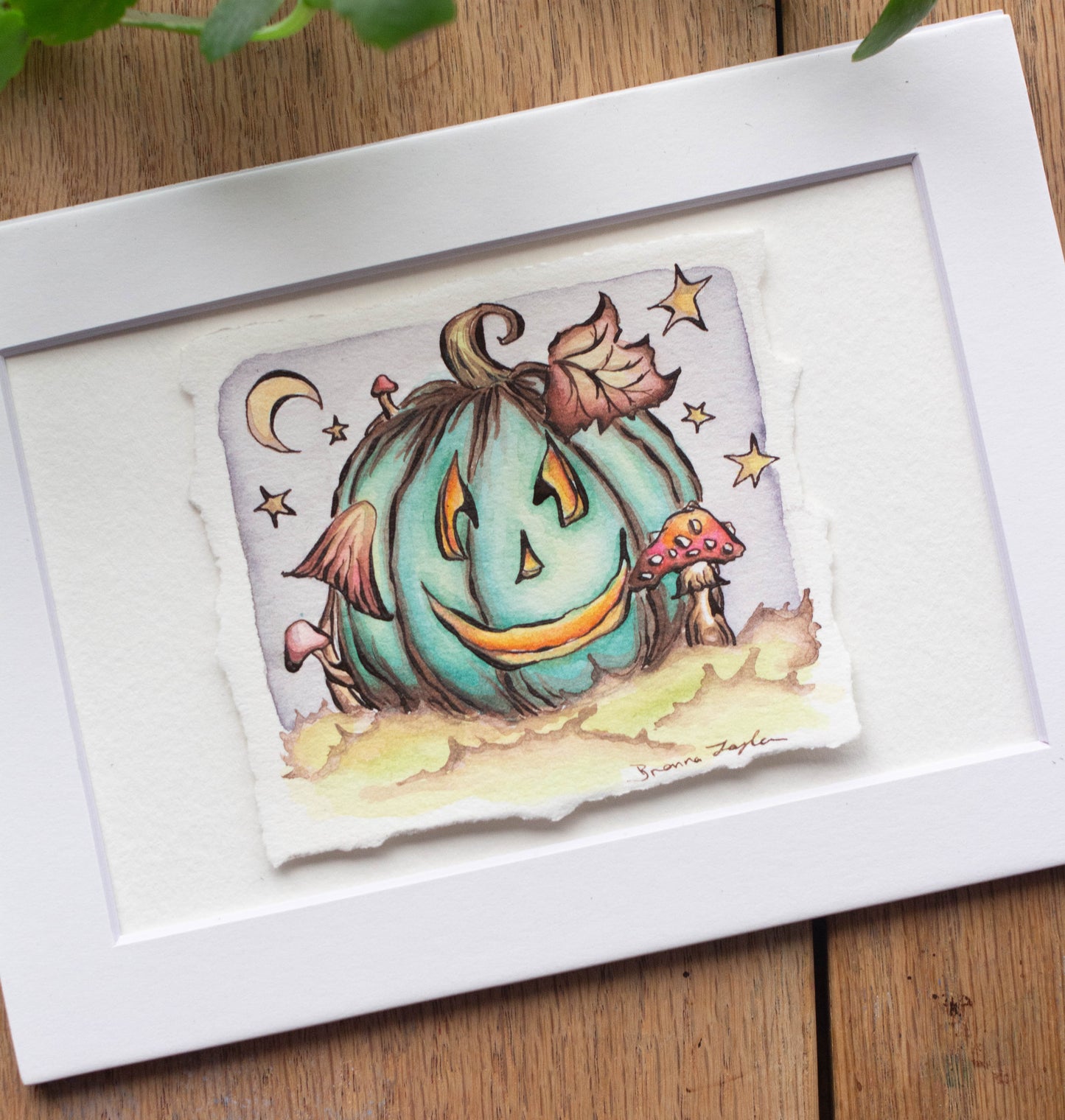 "Haunting Smile" Original Illustration