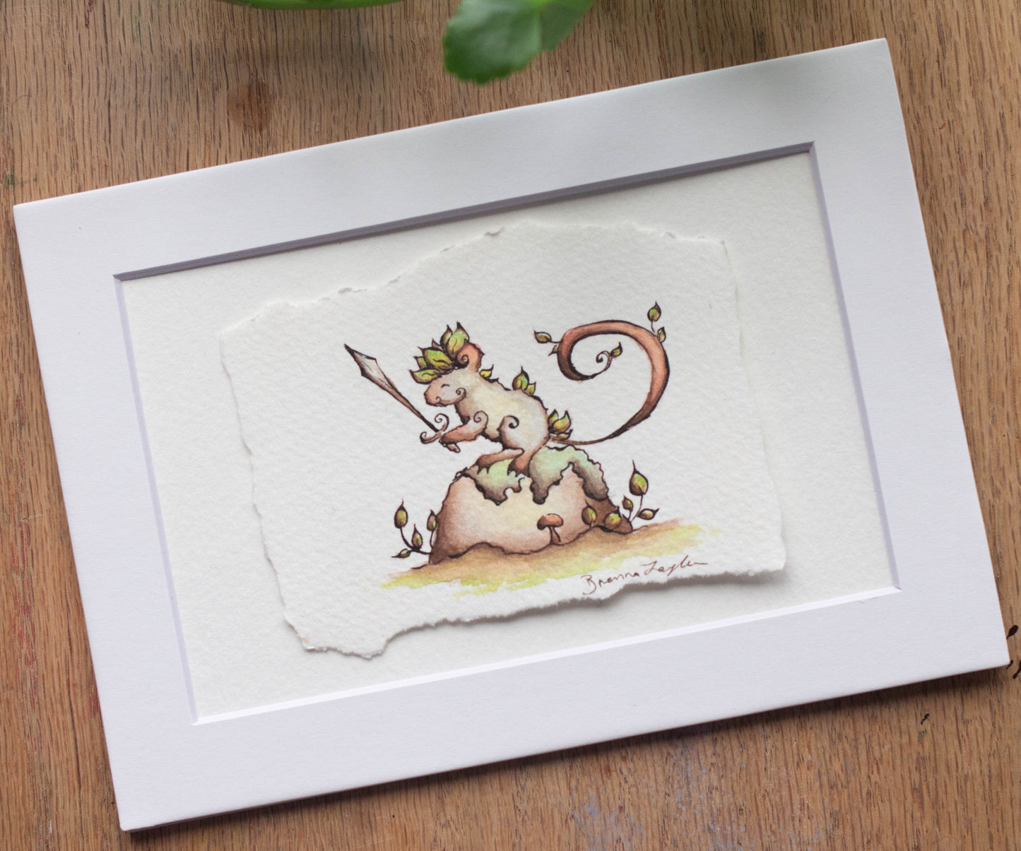 "Valiant" Original Illustration