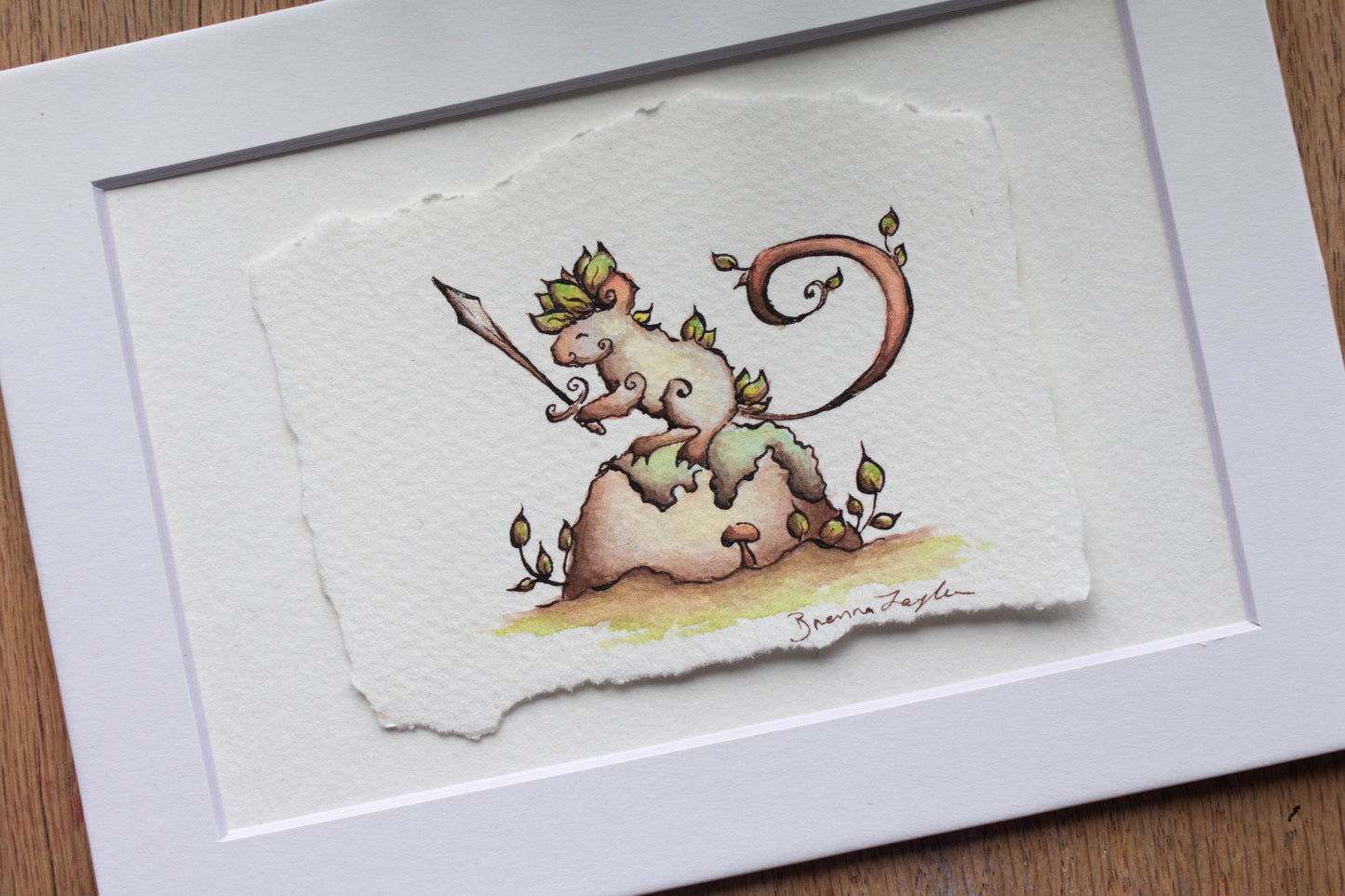 "Valiant" Original Illustration