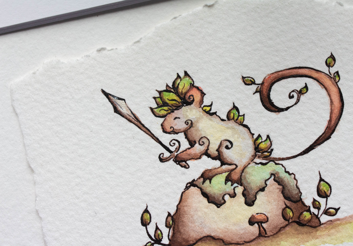 "Valiant" Original Illustration