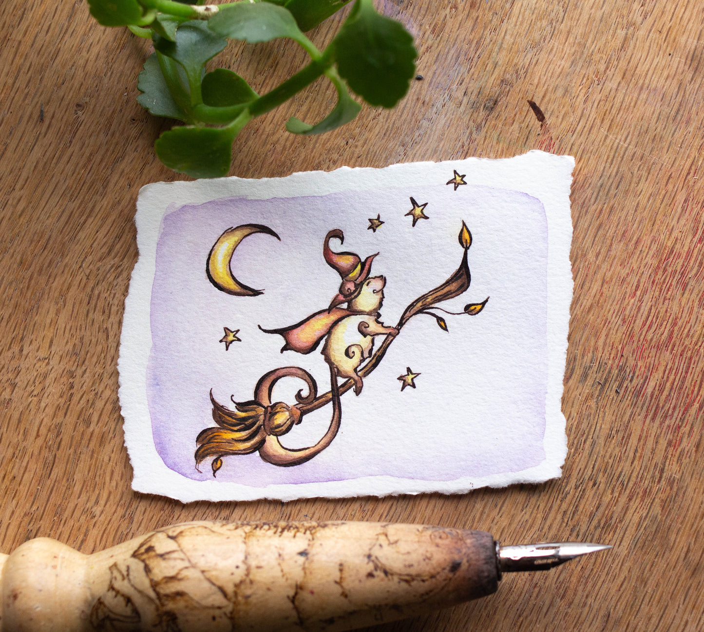 "Tiniest Witch" Original Illustration