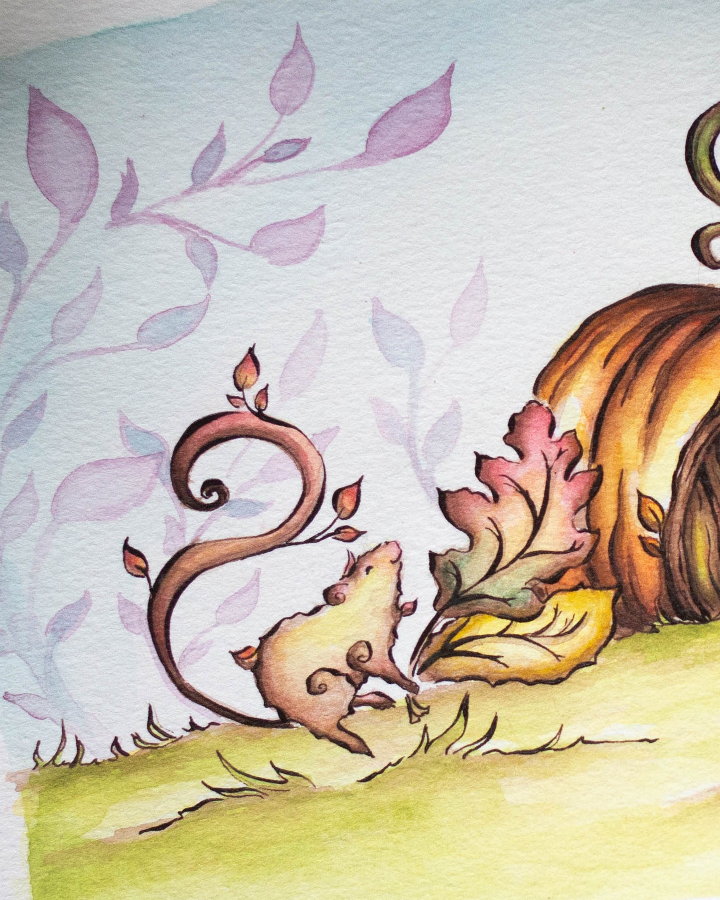 "House Warming" Original Illustration