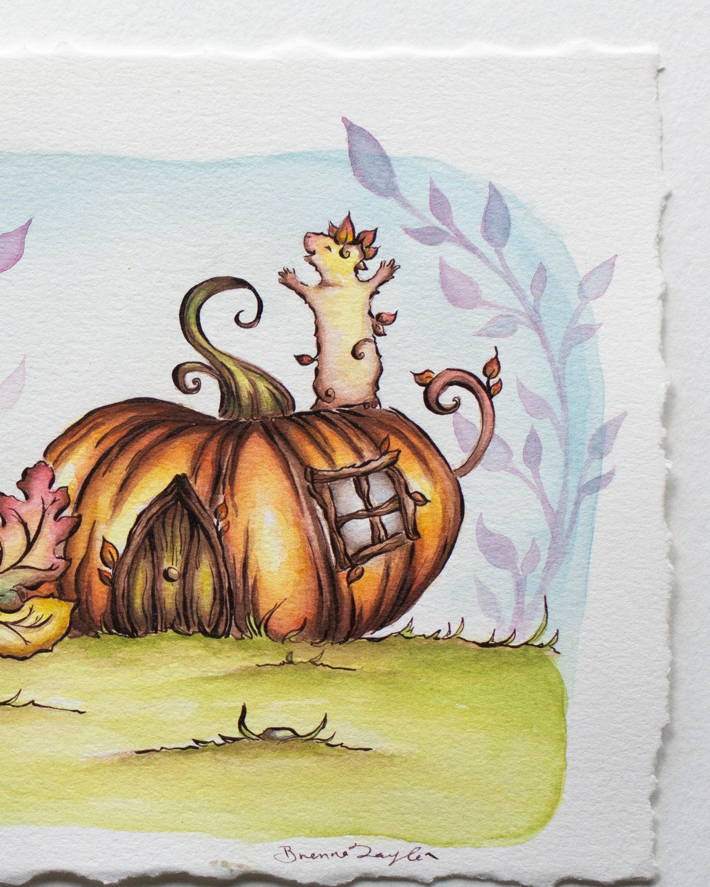 "House Warming" Original Illustration