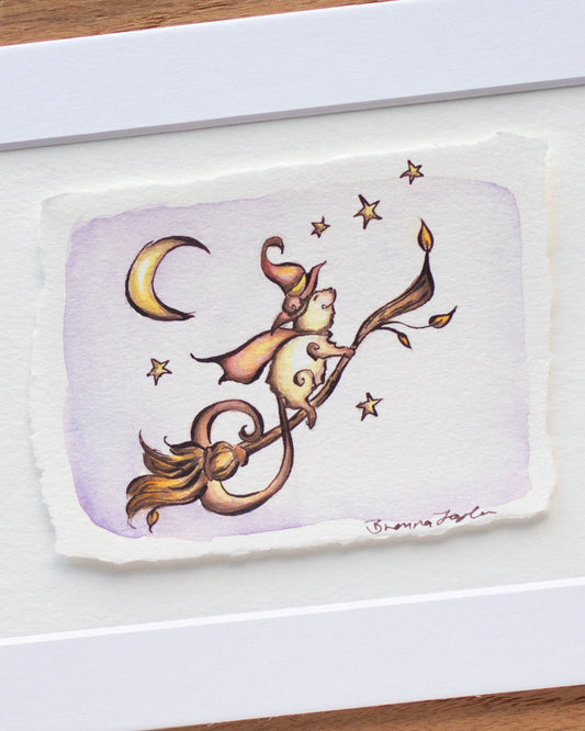 "Tiniest Witch" Original Illustration
