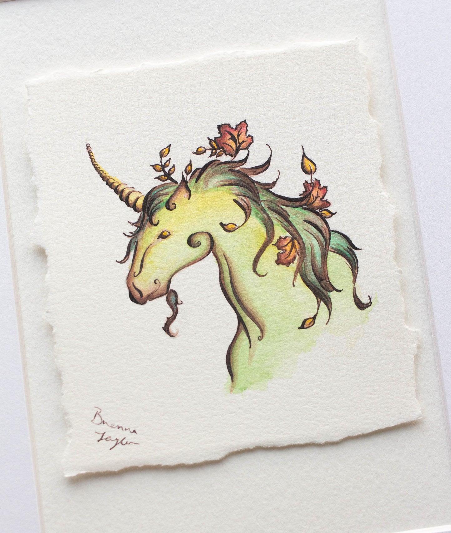 "Forest Unicorn" Original Illustration