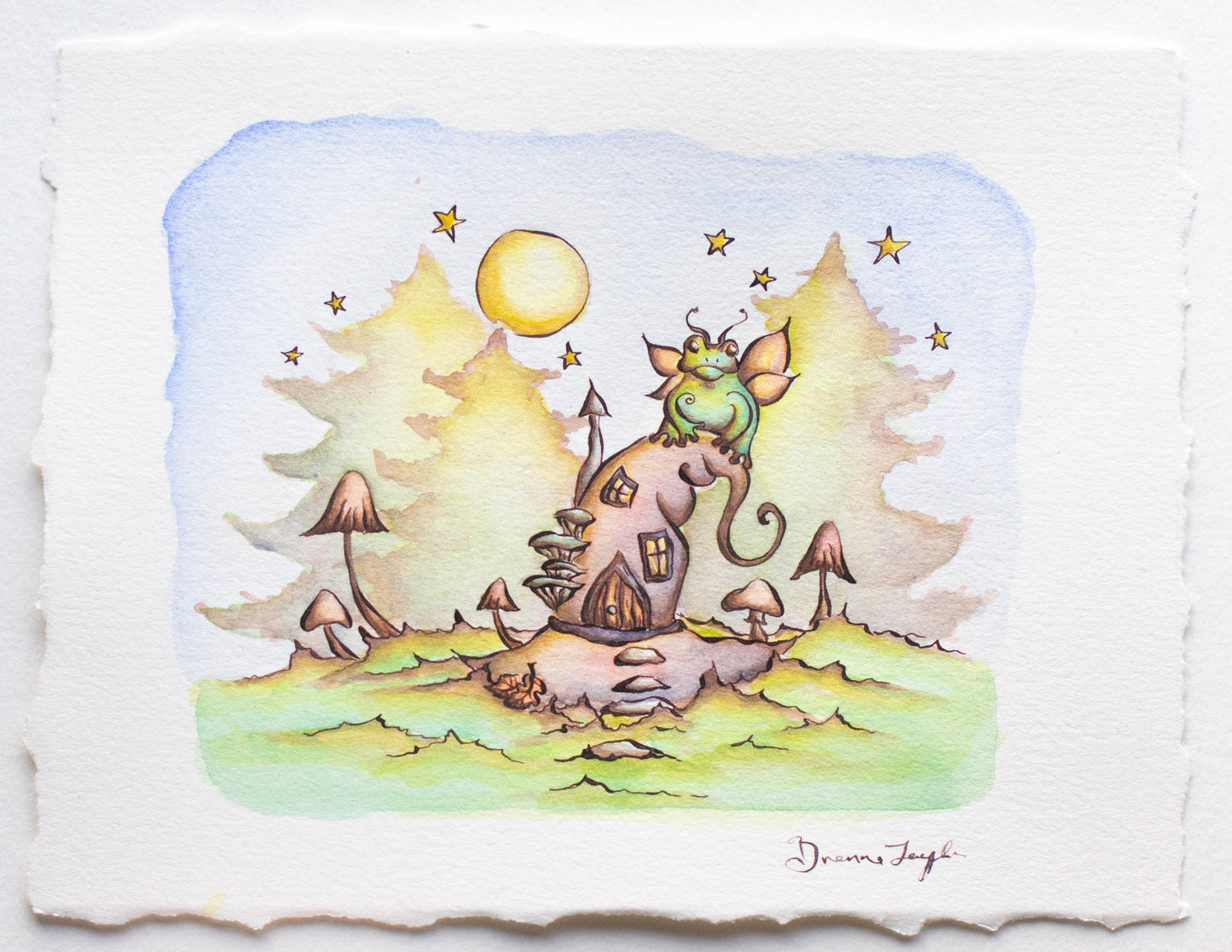 "Witch's Helper" Original Illustration