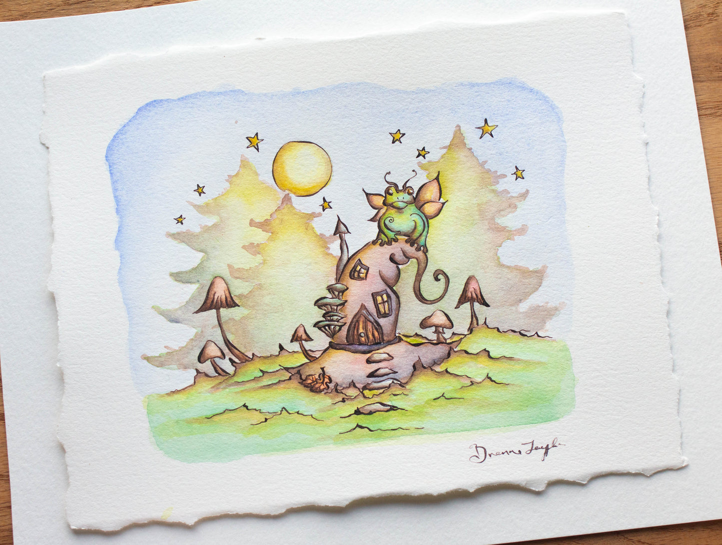 "Witch's Helper" Original Illustration