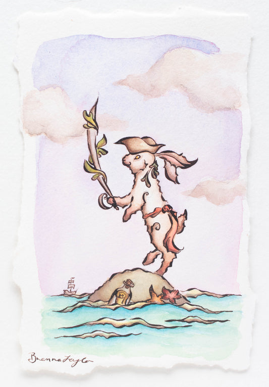 "Jack Rabbit" Original Illustration