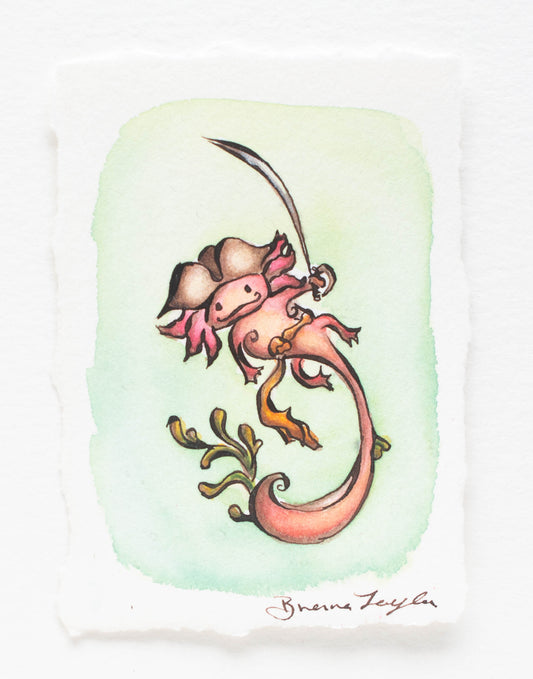 "Scalliwiggle" Original Illustration