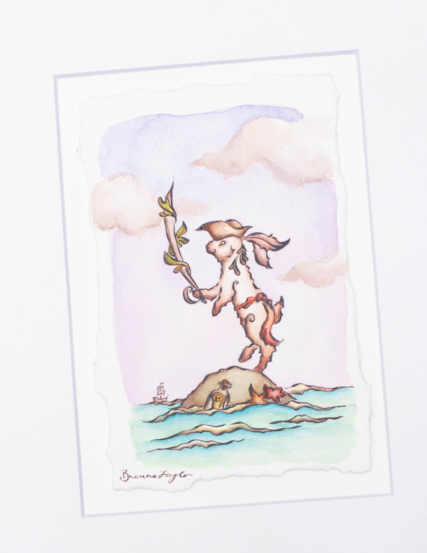 "Jack Rabbit" Original Illustration