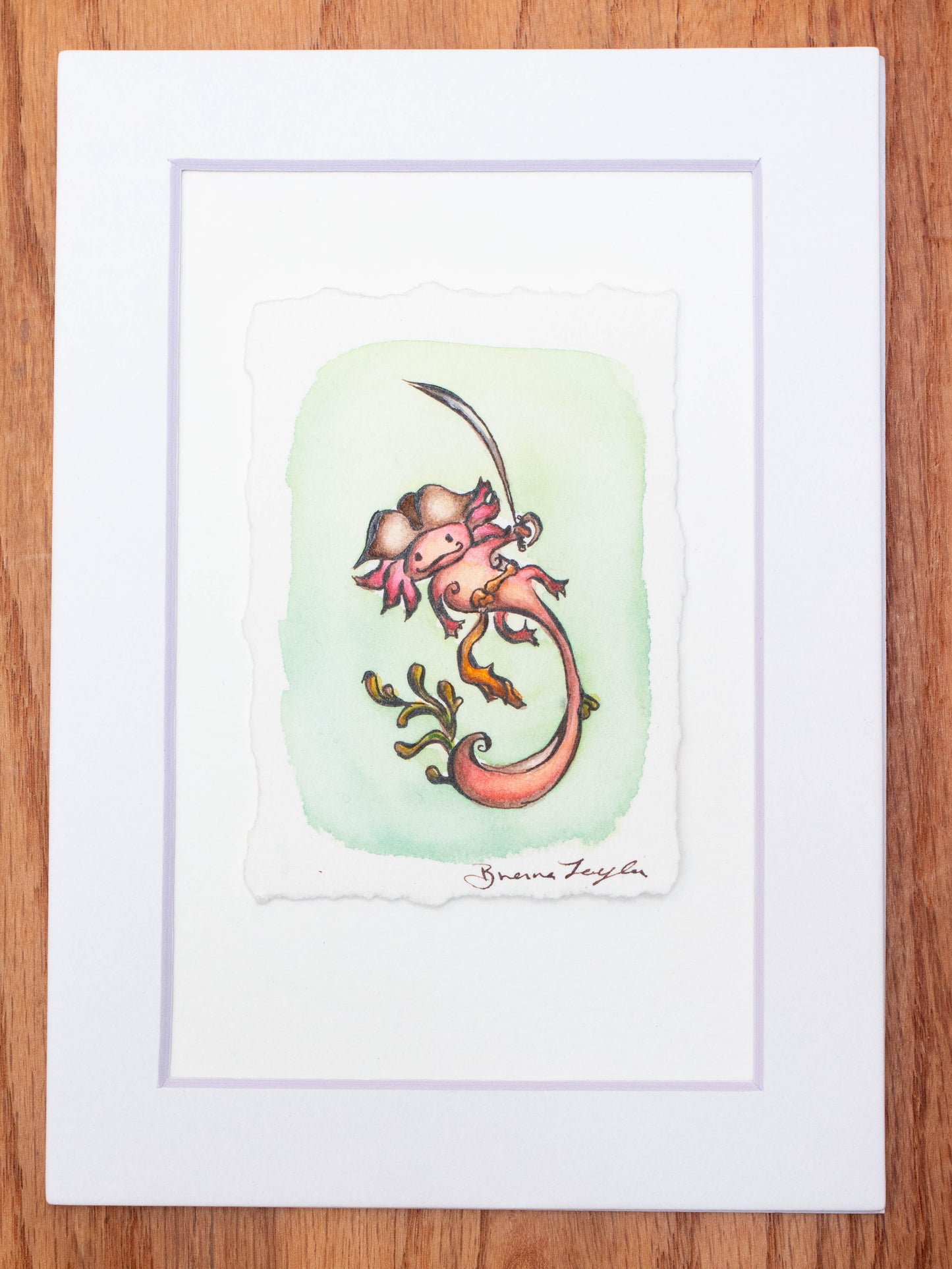 "Scalliwiggle" Original Illustration