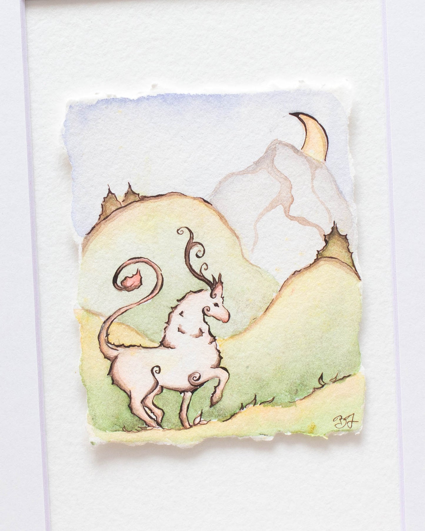 "Moonrise" Original Illustration