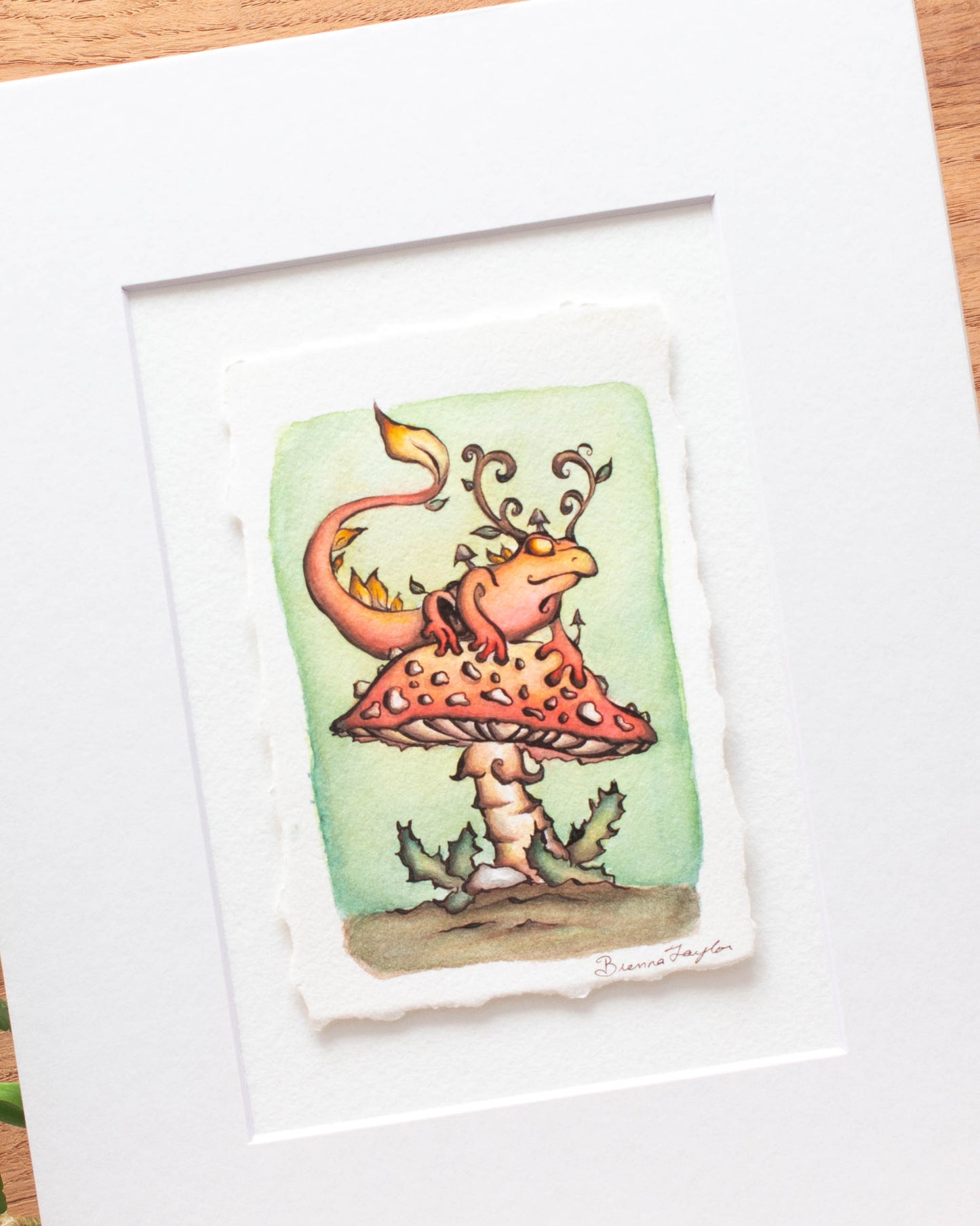 "Bog King" Original Illustration