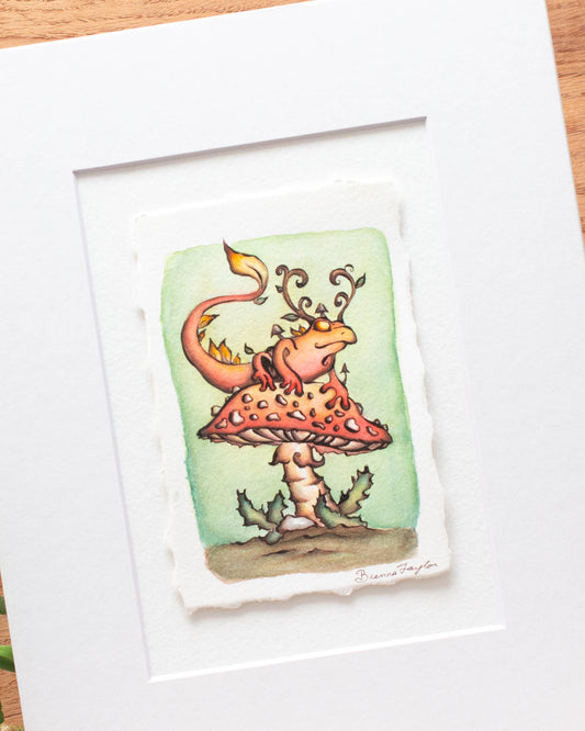 "Bog King" Original Illustration