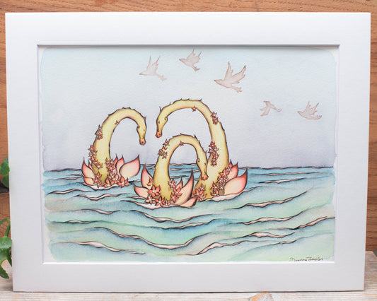 "In The Sea" Original Illustration
