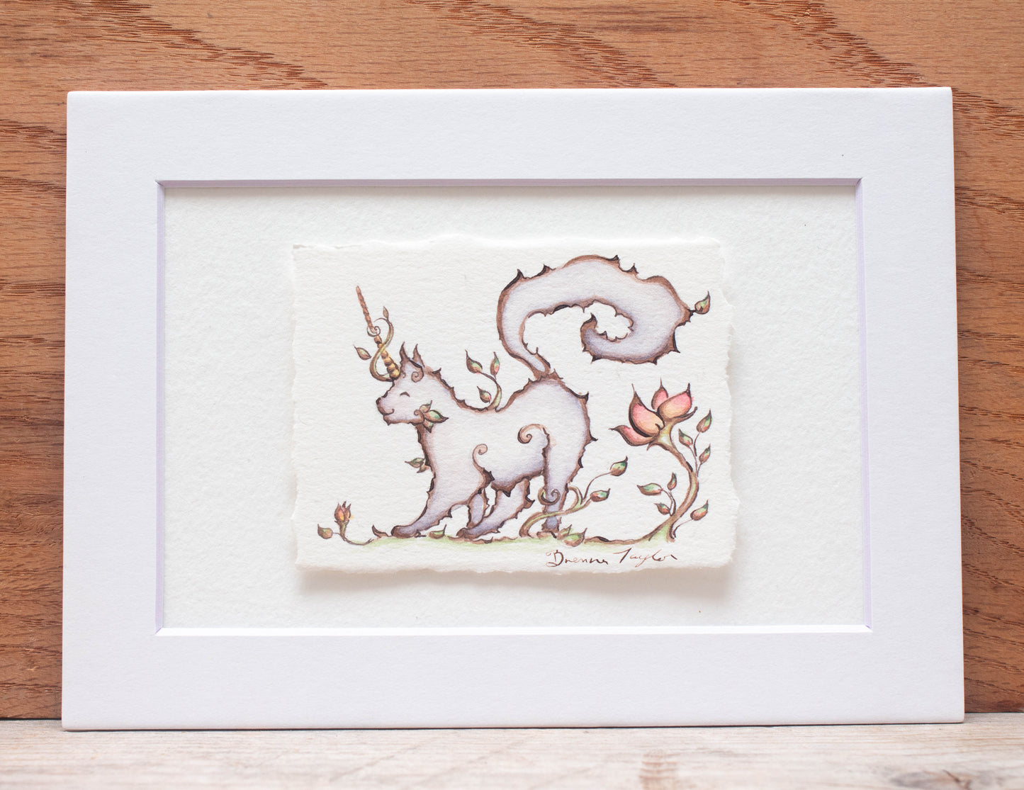 "Delicious Contentment" Original Illustration