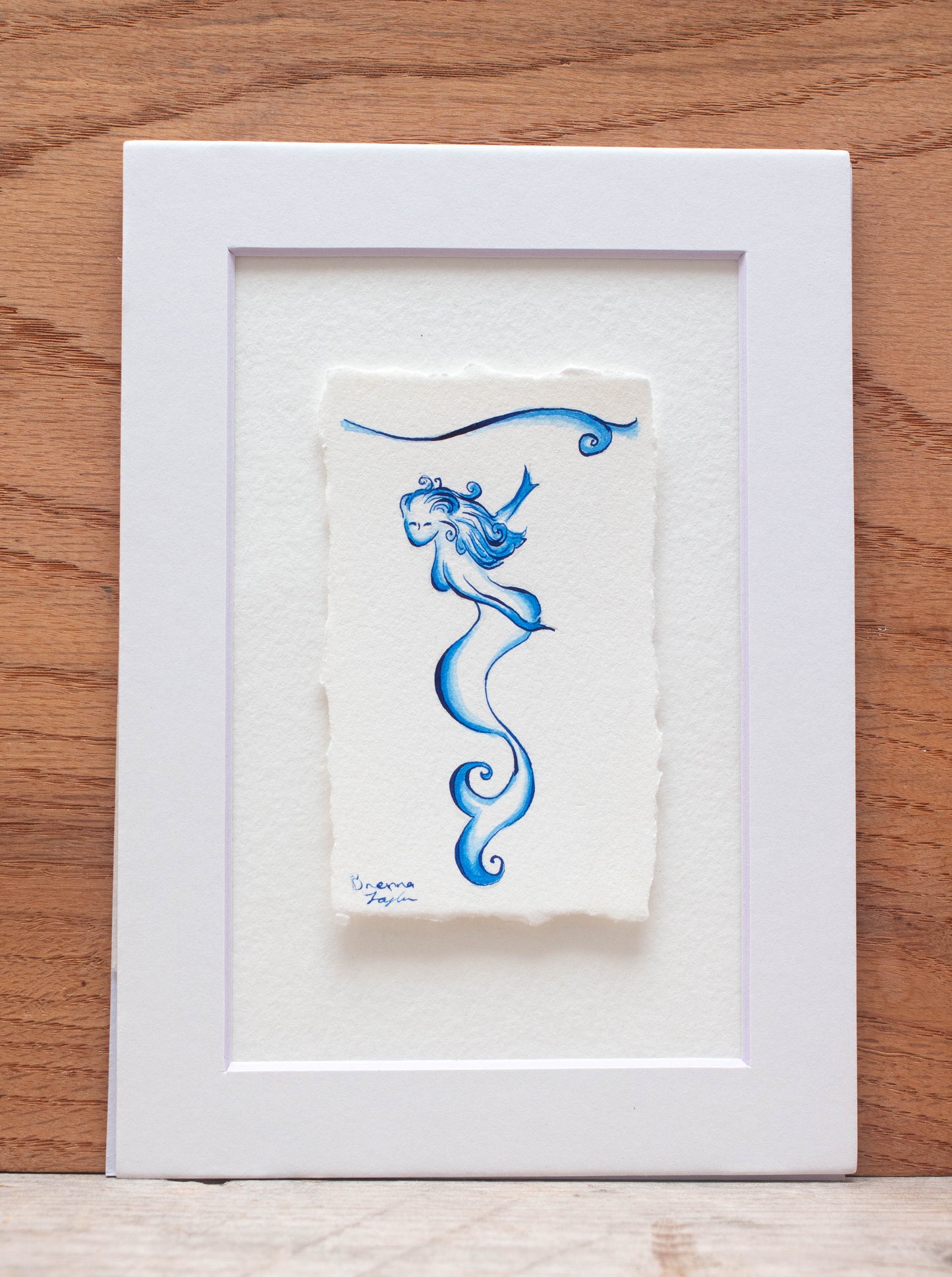 "In The Quiet Beneath the Waves" Original Illustration