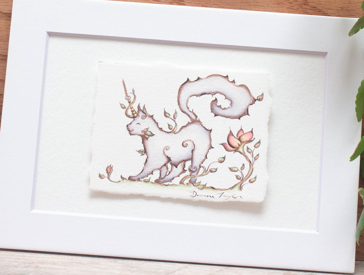 "Delicious Contentment" Original Illustration