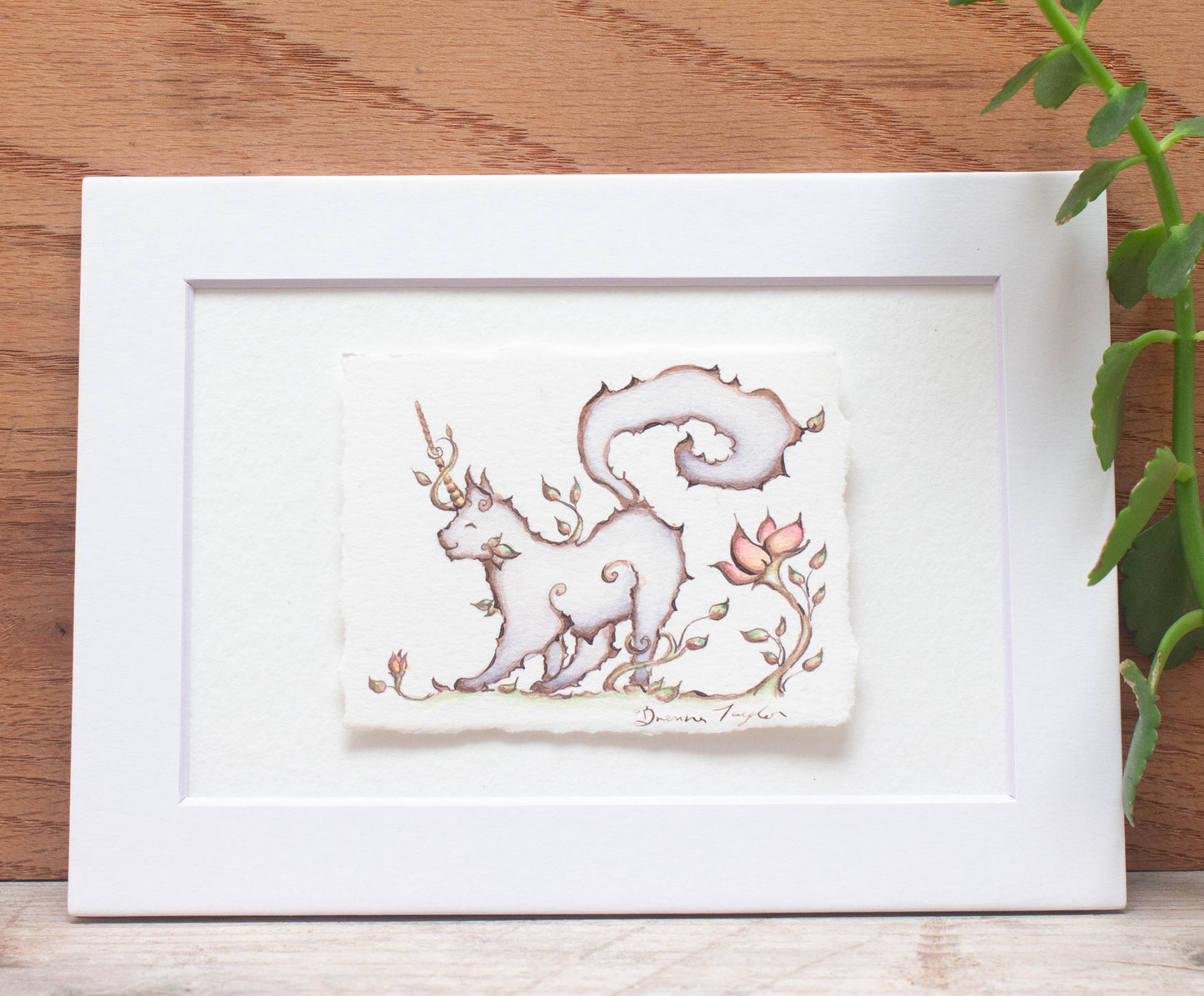 "Delicious Contentment" Original Illustration