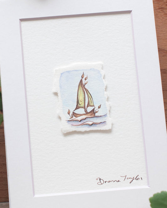 "Enchanted Sails" Original Illustration