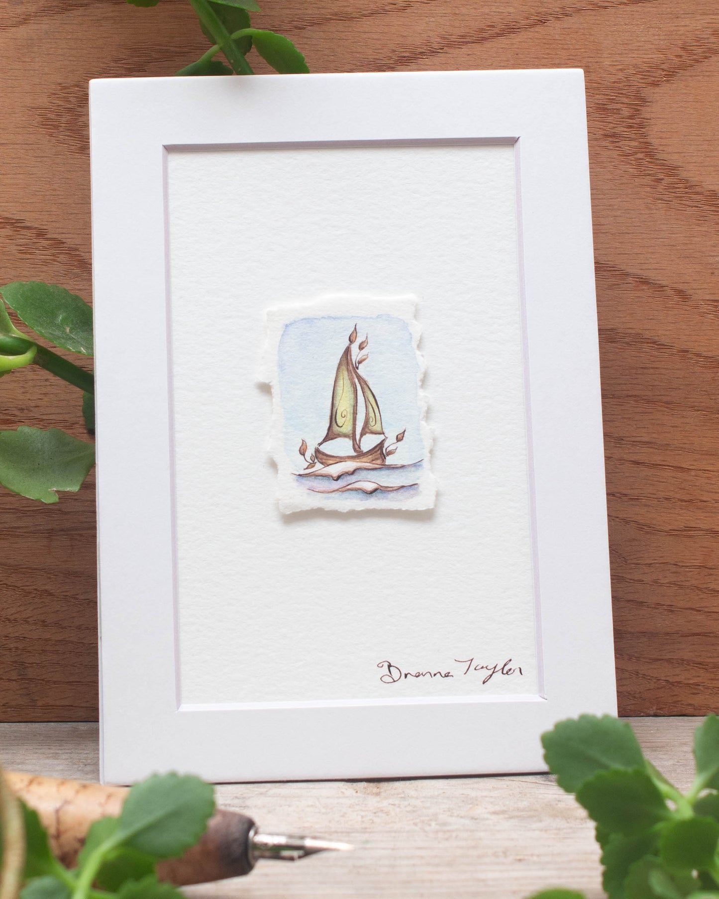 "Enchanted Sails" Original Illustration