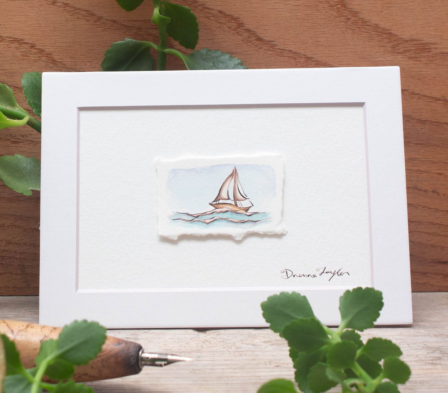 "On The Tide" Original Illustration