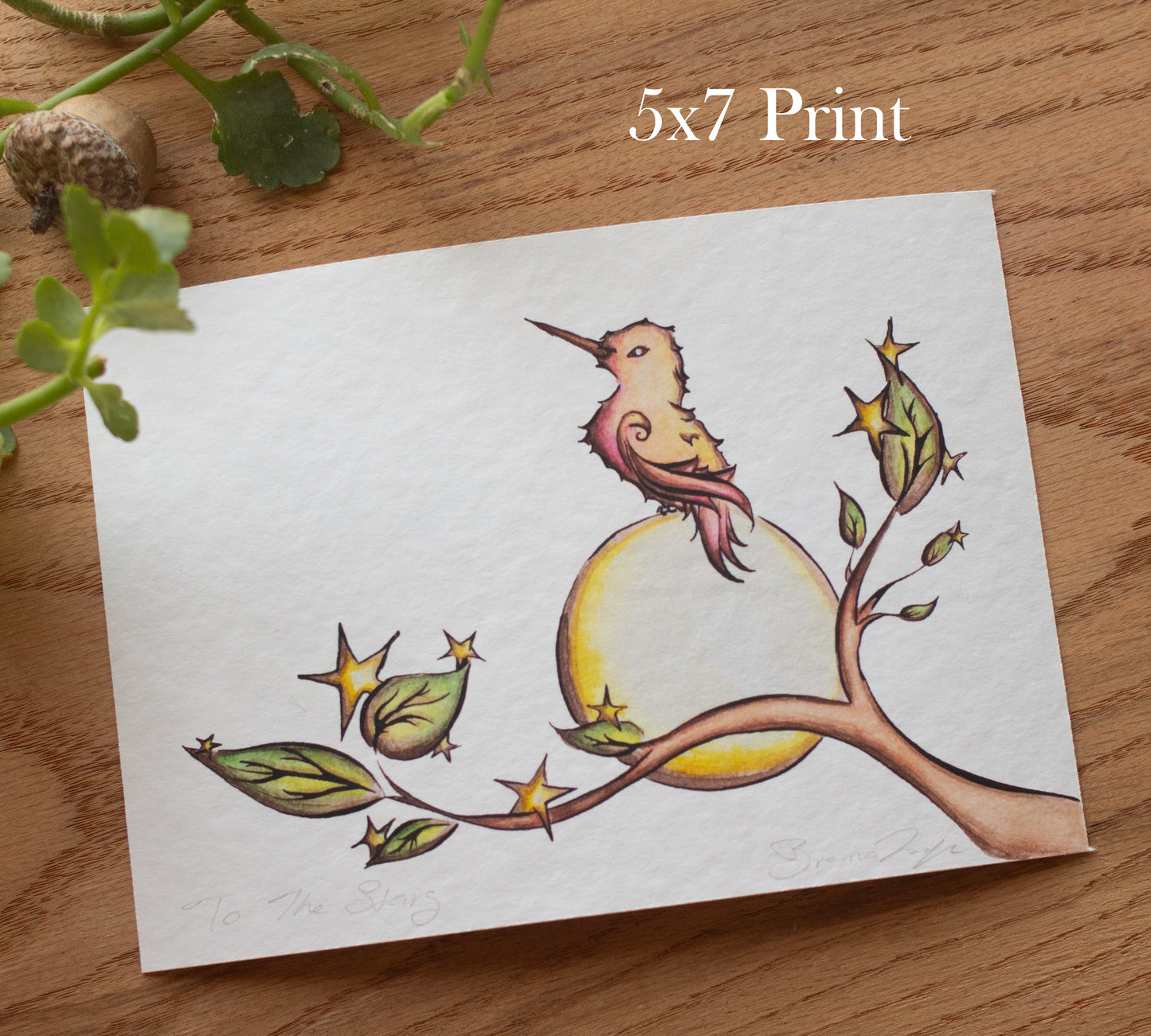 To The Stars Signed Archival Giclee Print