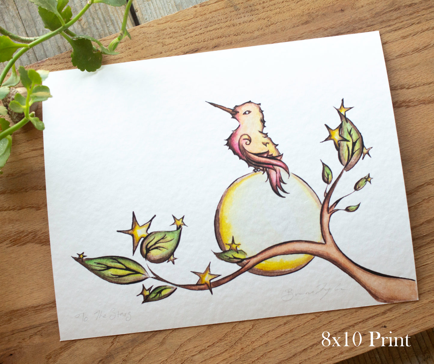 To The Stars Signed Archival Giclee Print