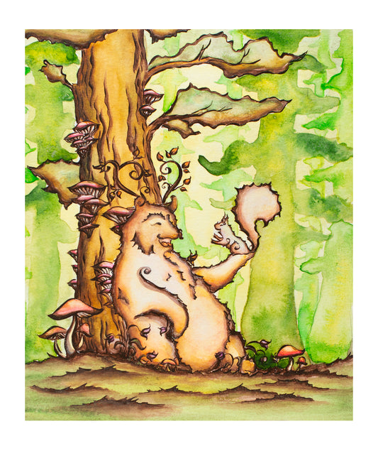 Trading Jokes Signed Fine Art Giclee Print
