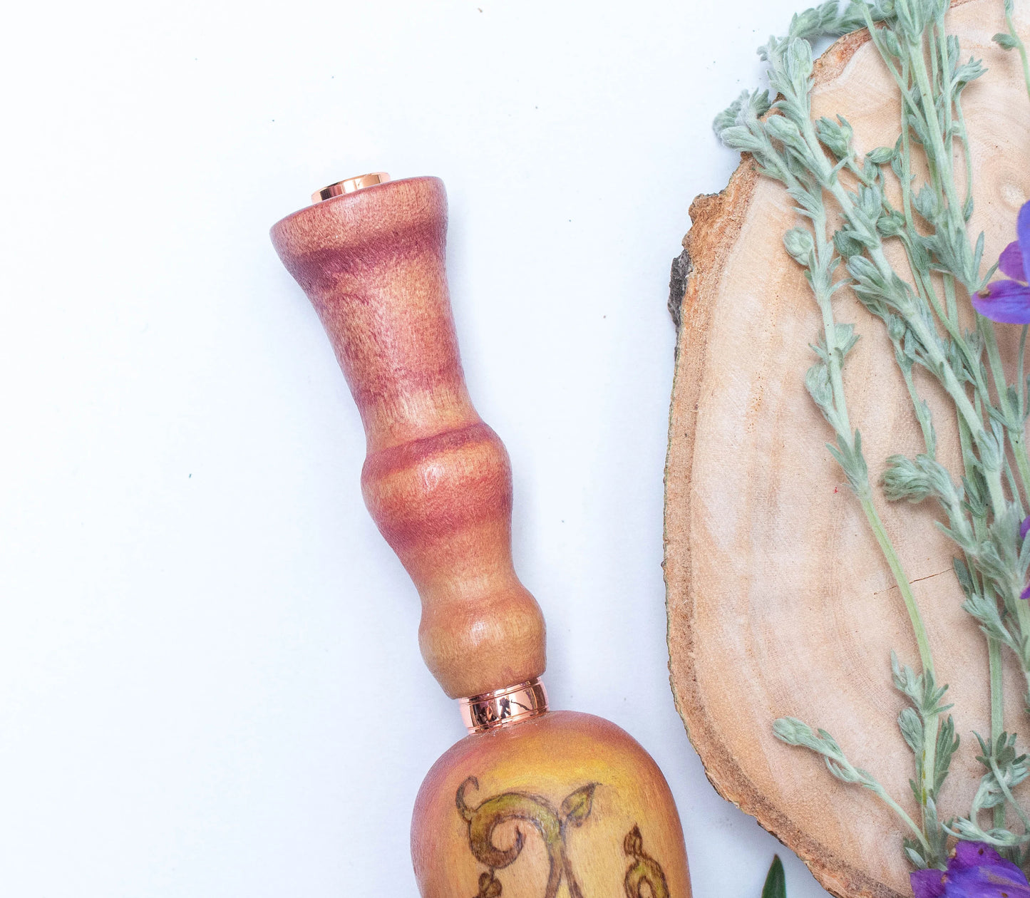 Triskelion Ballpoint Pen, Ergonomic Grip for More Comfortable Writing, Fairytale Pen, Handmade Pen, Arthritis Pencil