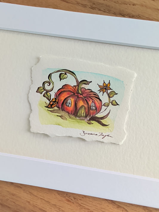 Storybook Pumpkin House