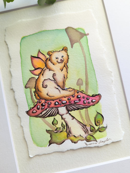 "Fairy Bear" Original Illustration