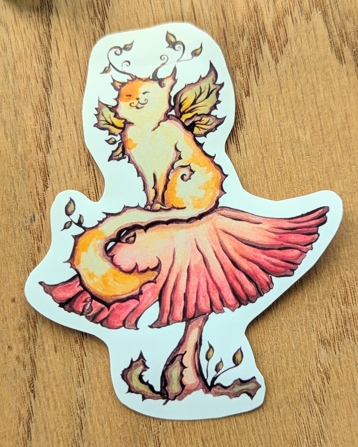 Utter Contentment Vinyl Sticker