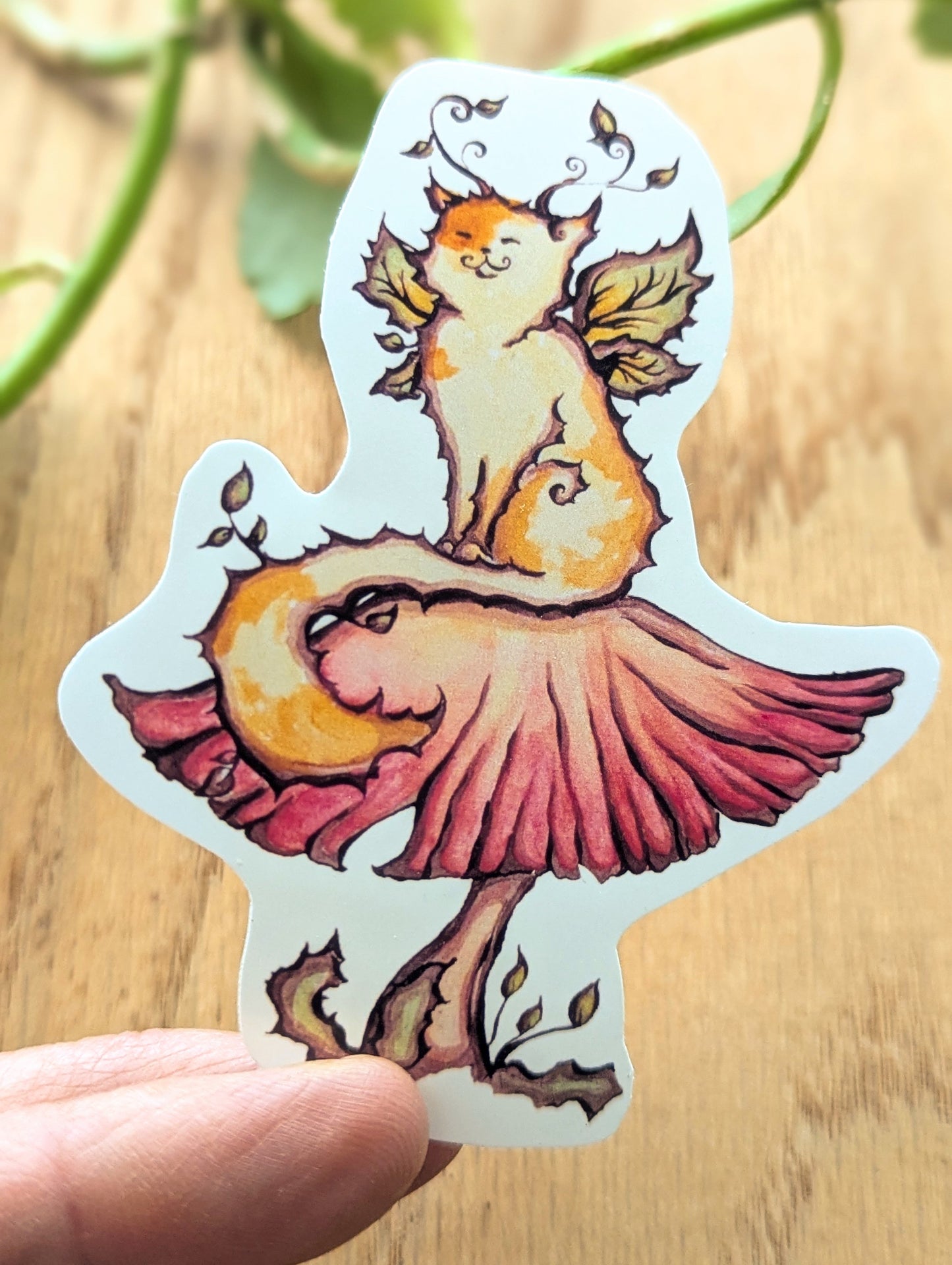 Utter Contentment Vinyl Sticker