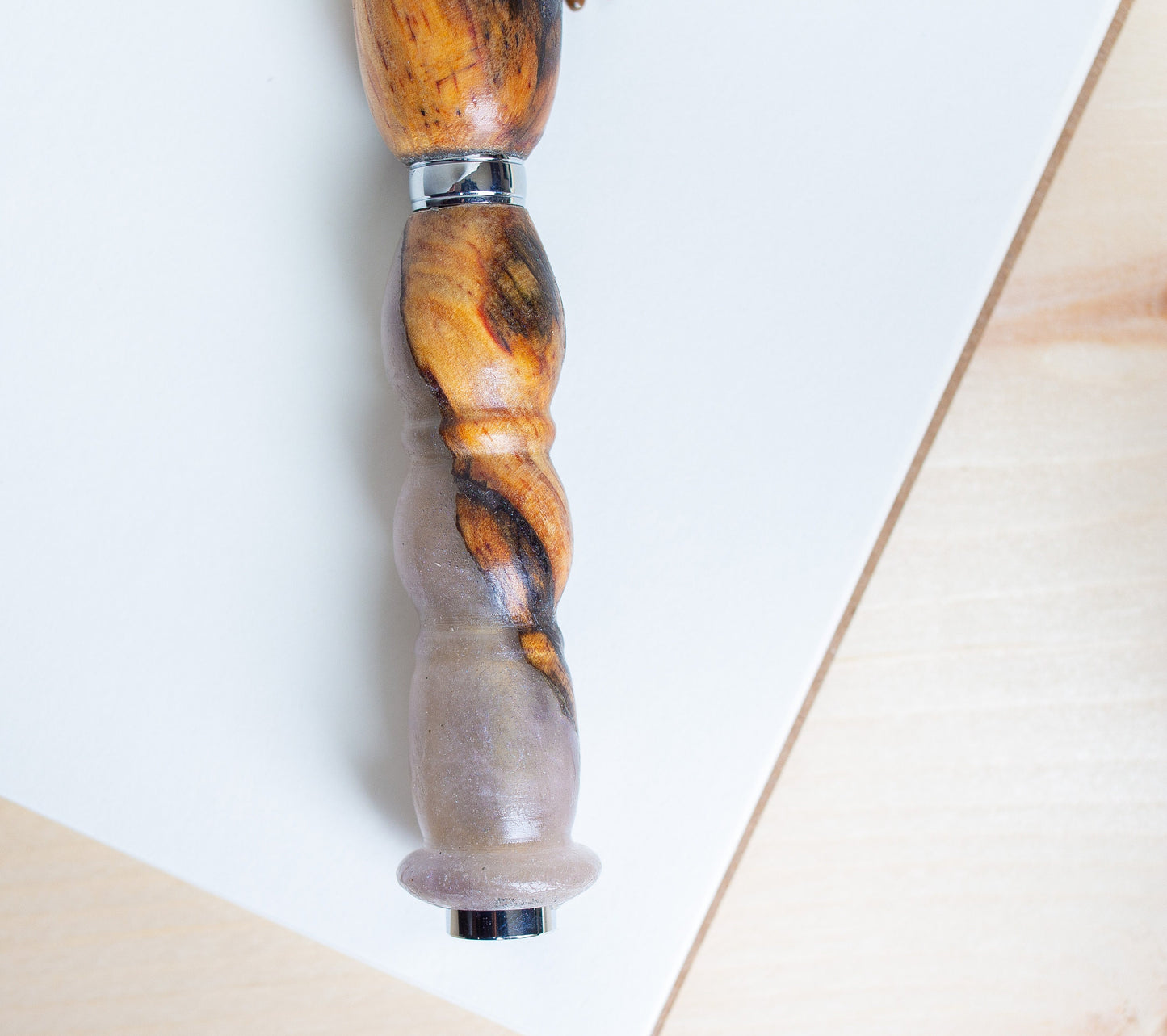 Resin and Wood Ballpoint Pen or Mechanical Pencil, Luxury Pen, Fancy Pen, Unique Gift for Men, Hand Turned Pen, Handmade Pen, Refillable