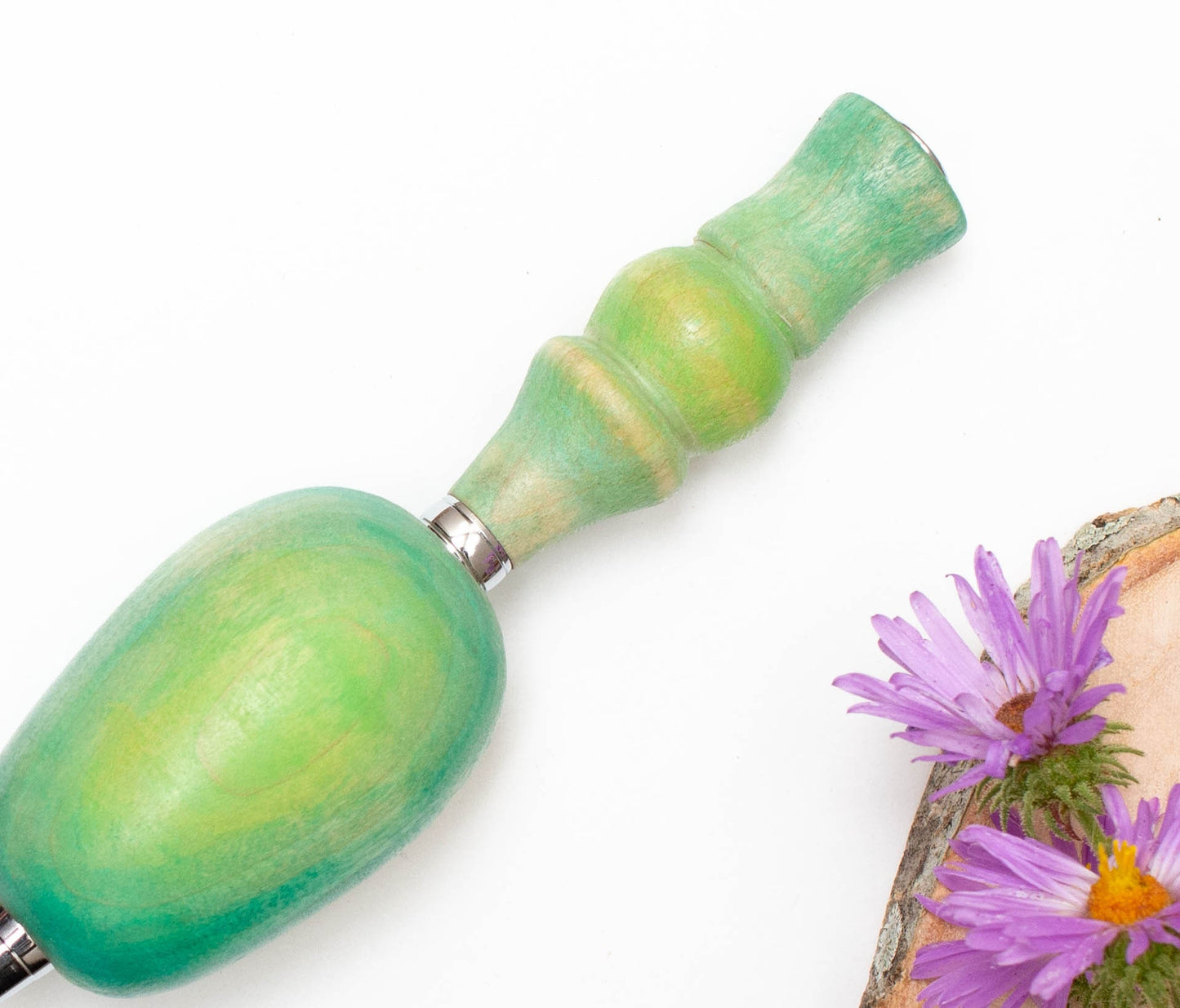 Large Grip Painted Pen or Mechanical Pencil, Ergonomic Grip for More Comfortable Writing, Fancy Pen, Handmade Wood Pen,