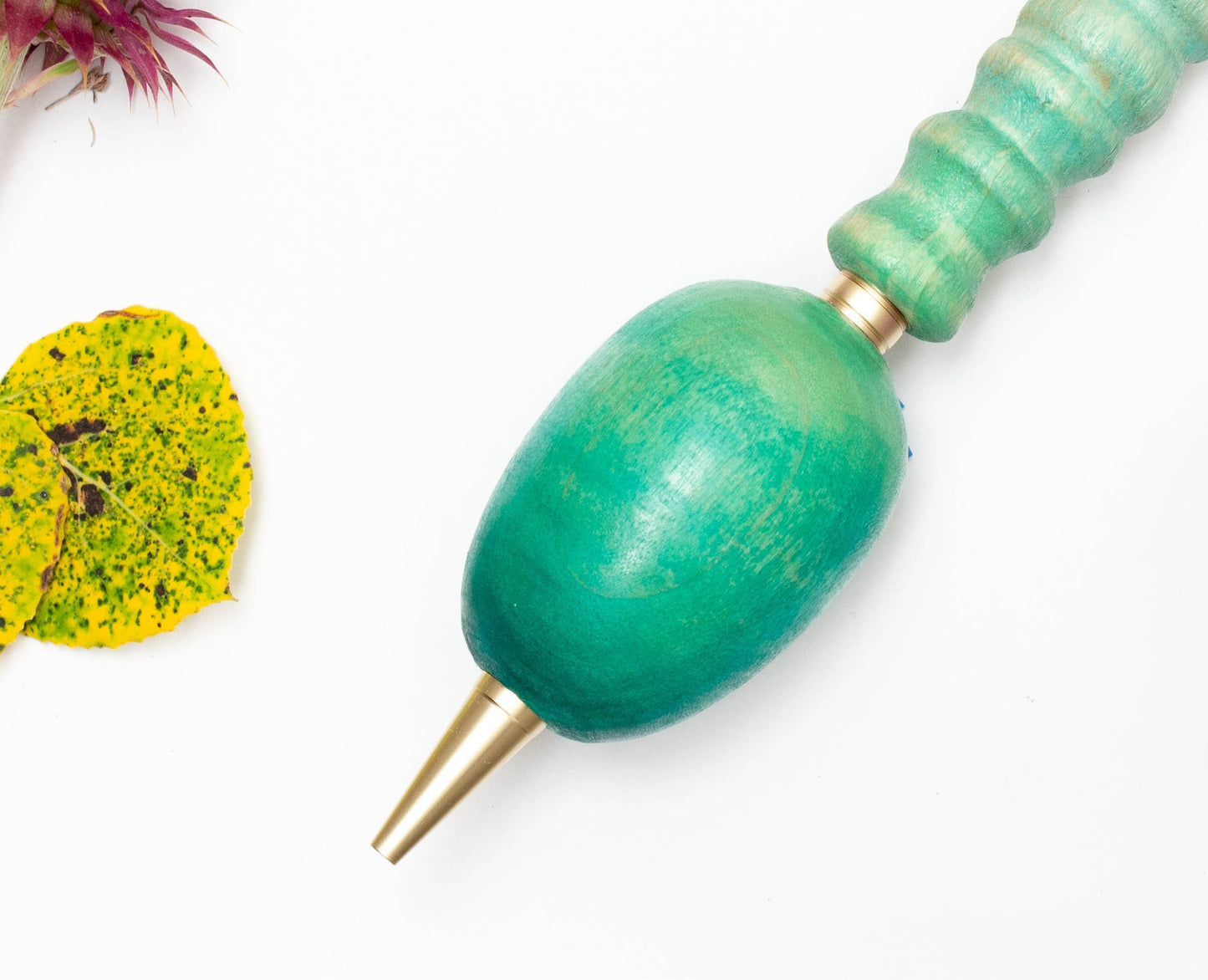 Large Grip Painted Wood Pen or Mechanical Pencil, Ergonomic Grip for More Comfortable Writing, Fancy Pen, Handmade Pen, Arthritis Pencil