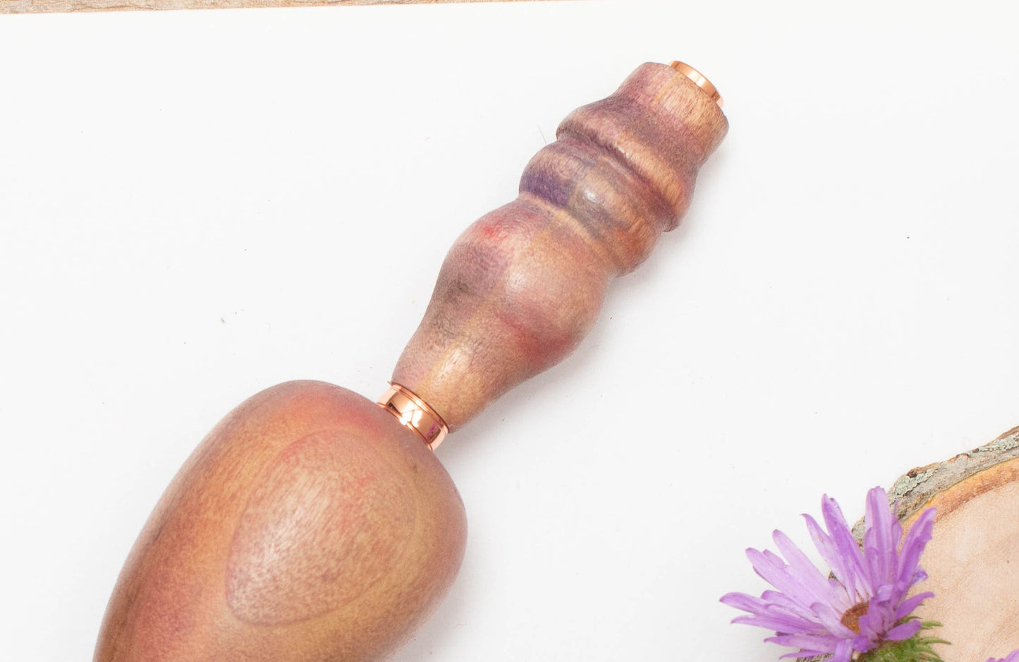 Large Grip Oak Leaf Wood Pen or Mechanical Pencil, Ergonomic Grip for More Comfortable Writing, Fancy Pen, Handmade Pen, Arthritis Pencil